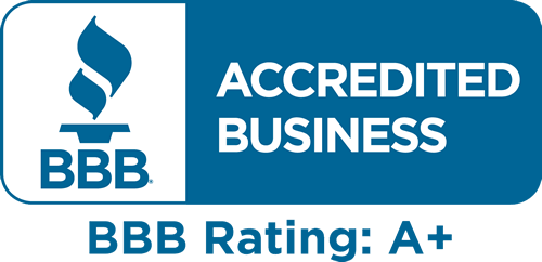 BBB Accredited Business with an A+ rating